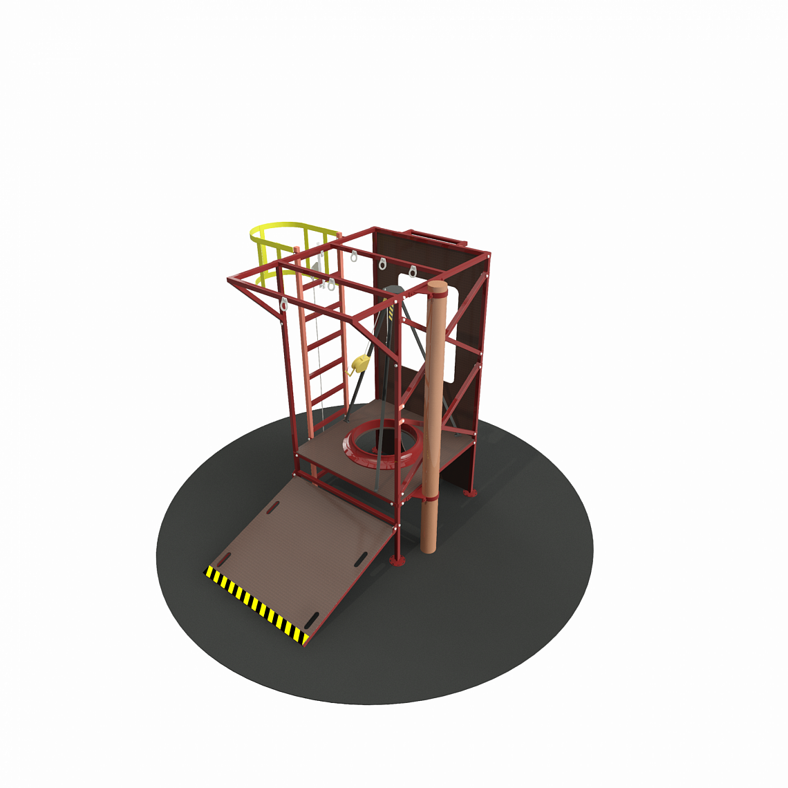 Учебно-тренировочный полигон "Безопасность УЦ-2"